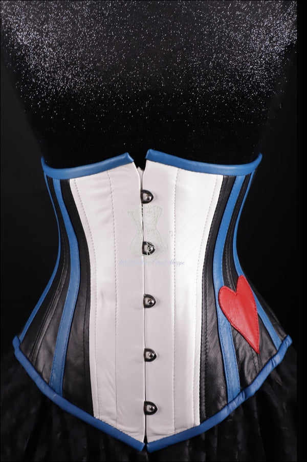 Leather Pride Underbust Corset