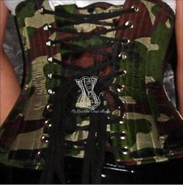 Camo Overbust Corset