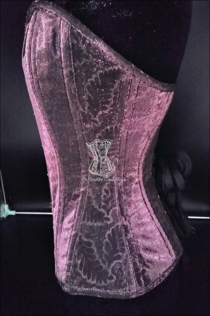 Purple Sparkles Corset Overbust